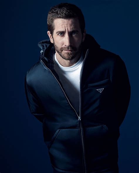 jake gyllenhaal prada jacket|prada fragrances jake gyllenhaal.